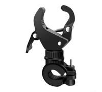 YJDOORPLAY Fan Clamp,Attachment for ChillPill Fan,Stroller Bike Treadmill,Exercise Gear Adjustable Angle Secure Grip Plastic Mount Hands Cooling Accessory Black