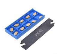 YJDOORPLAY SPB26-3 Grooving Cut-Off Tool Holder Set for CNC Lathe Turning Tool Parting Blade 26mm Length 110mm for GTN-3 SP300 Insert Carbide Cutting Tools