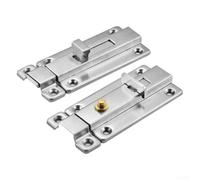 YJDOORPLAY Spring Door Latch Bolt, Automatic Rebound Lock with Manual Two-Way Operation