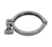 YJDOORPLAY Stainless Steel Sanitary Tri Clamp Single Pin Heavy Duty Quick Release for Ferrule Fitting SS304 Industrial Pipe Connector 1.5-4 Inch(3 inch)