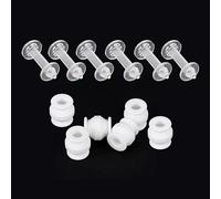 YJDTESVC 12pcs Shock Absorption Damping Rubber Balls Buckle Anti-drop Pins Kit for DJI Phantom 3 Standard Professional Advanced SE Drone