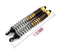 YJDTESVC 130mm Long Shock Absorber damper Oil Adjustable Type 18019 180007 For Climbing Car HSP 94180 1/10 4WD 4X4 Rock Crawler RC Car(Gelb)