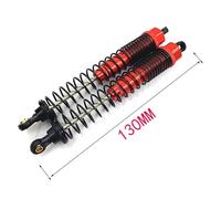 YJDTESVC 130mm Long Shock Absorber damper Oil Adjustable Type 18019 180007 For Climbing Car HSP 94180 1/10 4WD 4X4 Rock Crawler RC Car(Rot)
