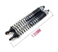 YJDTESVC 130mm Long Shock Absorber damper Oil Adjustable Type 18019 180007 For Climbing Car HSP 94180 1/10 4WD 4X4 Rock Crawler RC Car(Light Grey)