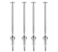 YJDTESVC 4Pcs Metal Front CVD Universal Drive Shaft 25-WJ03 For Hosim XLH 9125 RC Car Spare Parts Upgrade Accessories