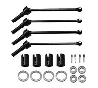 YJDTESVC 4Pcs Steel Front And Rear Extended Drive Shaft CVD With Shaft Cup For 1/10 Traxxas MAXX Widemaxx RC Car Upgrades Parts