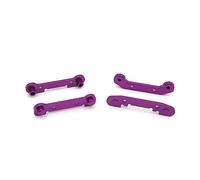 YJDTESVC 4pcs Upgrade Metal Reinforced Swing Arm for Wltoys 1/12124018 124019 1/14 144001 144010 RC Car Accessories Parts(PURPLE)