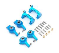 YJDTESVC Aluminum Front Rear Steering Hub Base C Carrier Knuckle Upgrade Kit for Wltoys A959 A949 A969 A979 K929 1/18 RC Car