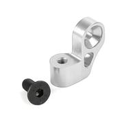 YJDTESVC Cnc Metal Clutch Fixing Block for 1/5 HPI ROVAN KM BAJA 5B 5T 5B 5SC TRUCK RC CAR Toys Parts,Silver