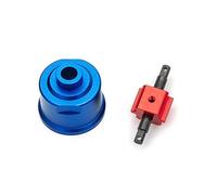 YJDTESVC Differential Lock Straight Shaft+cover Set for TRAXXAS Slash 1/10 4WD Dead Rat 4x4(Blau)
