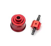 YJDTESVC Differential Lock Straight Shaft+cover Set for TRAXXAS Slash 1/10 4WD Dead Rat 4x4(Rot)