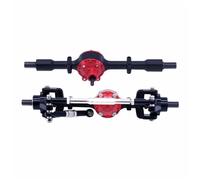 YJDTESVC In Stock Metal Front Rear Axle for RC Car WPL C14 C24 C34 C44 B14 B24 1/16 4WD Truck Upgrade Parts(Rot)