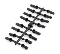 YJDTESVC M3 Tie Rod End Ball Joint Cap 4.8mm 5mm for 3Racing Sakura S XI XIS CS D4 D5 Ultimate Advance 1/10 RC Car Upgrade Parts