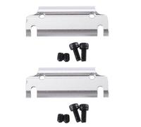 YJDTESVC Metal Center Sway Bar Mounts For ARRMA 1/8 6S KRATON Typhon Outcast 1/7 Infraction Limitless Mojave Upgrade Parts(Silvery)