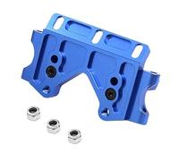 YJDTESVC Metal Front Bulkhead Upgrade Parts for 1/10 Traxxas Slash 2WD Rustler VXL Stampede Bandit Replace 2530 2530A,A(Blau)