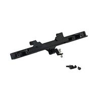 YJDTESVC Metal Rear Bumper With Trailer Hook And Mini Tail Light Mount Holes For 1:10 RC Crawler Traxxas TRX6 TRX-6 G63
