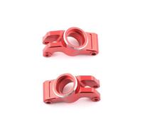 YJDTESVC Metal Steering Block/Suspension Arm/Drive Shaft/Gearbox Cover for Arrma 1/18 GRANITE GROM RTR ARA2102 RC Car OP Upgrade Parts(Rear Hub Carrier-Red)