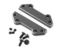YJDTESVC Metal Sway Bar Mount Roll Bar Retainer for Arrma 1/8 Mojave 4S 4X4 BLX RC Car Upgrade Parts(Schwarz)
