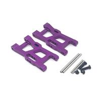 YJDTESVC RC Car Parts Front Suspension Arms Metal Swing Arms For Wltoys 1/14 144010 144001 144002 1/12 124016 124017 124018 124019(Purple)