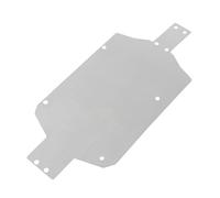 YJDTESVC Stainless Steel Skid Plate Chassis For MJX Hyper go 1/14 14301 14302 14303 RC Car Upgrade Frame Parts Guard Plate