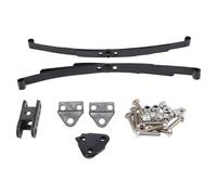 YJDTESVC T89C Hard Leaf Spring Suspension Bar Set for 1:10 RC Rock Crawler D90 Axial SCX10,Black