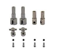 YJDTESVC T89C Metal Front & Rear Axle Drive Shaft CVD Set for C14 C24 C34 B14 B24 B36 MN D90 MN99S RC Car Upgrade Parts
