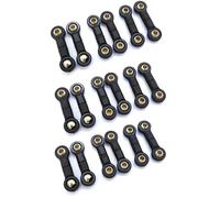 YJDTESVC X18A-18Pcs Connector Links Rod For Wpl B16 B36 Rc Car Rear Axle Seesaw Ball Head Rod Upgrade Parts
