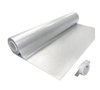 YJEUZCD Glitter Carpet Runner For Wedding Ceremony Sparkle Event Carpet | Shimmering PET Rug Adhesive Tape Included For Elegant Indoor Outdoor Event Decoration(Silver,1.2x12m)