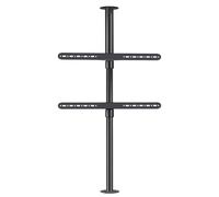 YJEUZCD TV Mount Flip Down, 360° Rotation Adjustable Bracket, Mounting Base For 37 To 55 Inch Screens, Hanging Gazebo Tv Swivel(83.5~108.5cm)