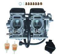 YJGZSVK Carburetor for Kawasaki Prairie 650 KVF650 2002-2003 Brute Force 650 KVF650D 2005-2013 Replaces 15003-0095 15003-1755