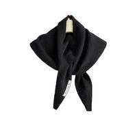 YJHLY Women's Black Tartan Acrylic Scarf