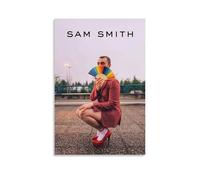 YJHXYCCS Sam Smith Famous Singer Music Album Cover Series Canvas Poster Wall Art Decorative Painting Bedroom Painting Posters16x24inch(40x60cm) Unframe-style