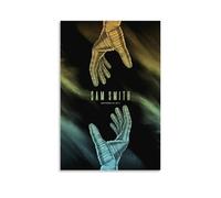 YJHXYCCS Sam Smith Famous Singer Music Album Cover Series Canvas Poster Wall Art Decorative Painting Bedroom Painting Posters12x18inch(30x45cm) Unframe-style