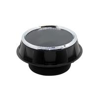 Yjin store 1pc / 4pcs 60mm Size Car Wheel Center Hub Rim Caps Cover Separate Part Compatible With Mercedes Benz (Color : Black-1pc)