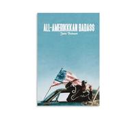 YJJECP All-Amerikkkan Badass by Joey BadassWall Decoration Posters Waterproof Modern Home Printing Workplace Home Wall Art Easy to InstallUnframe-style24x36inch(60x90cm)