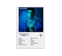 YJJECP Anuel AA Real Hasta La MuerteWall Decoration Posters Waterproof Modern Home Printing Workplace Home Wall Art Easy to InstallUnframe-style16x24inch(40x60cm)