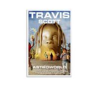 YJJECP Astroworld by Travis ScottWall Decoration Posters Waterproof Modern Home Printing Workplace Home Wall Art Easy to InstallUnframe-style20x30inch(50x75cm)