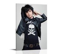 YJJECP Billie Joe ArmstrongWall Decoration Posters Waterproof Modern Home Printing Workplace Home Wall Art Easy to InstallFrame-style12x18inch(30x45cm)
