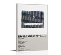 YJJECP Bury Me at Makeout Creek MitskiWall Decoration Posters Waterproof Modern Home Printing Workplace Home Wall Art Easy to InstallFrame-style12x18inch(30x45cm)