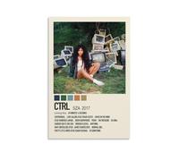 YJJECP Ctrl by SZAWall Decoration Posters Waterproof Modern Home Printing Workplace Home Wall Art Easy to InstallUnframe-style24x36inch(60x90cm)