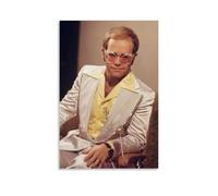 YJJECP Elton JohnWall Decoration Posters Waterproof Modern Home Printing Workplace Home Wall Art Easy to InstallUnframe-style16x24inch(40x60cm)