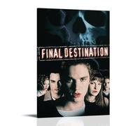 YJJECP Final DestinationWall Decoration Posters Waterproof Modern Home Printing Workplace Home Wall Art Easy to InstallFrame-style12x18inch(30x45cm)