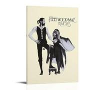 YJJECP FLEETWOOD MAC Vintage PosterWall Decoration Posters Waterproof Modern Home Printing Workplace Home Wall Art Easy to InstallFrame-style12x18inch(30x45cm)