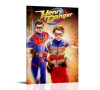 YJJECP Henry DangerWall Decoration Posters Waterproof Modern Home Printing Workplace Home Wall Art Easy to InstallFrame-style12x18inch(30x45cm)