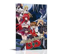 YJJECP High School DxDWall Decoration Posters Waterproof Modern Home Printing Workplace Home Wall Art Easy to InstallFrame-style24x36inch(60x90cm)