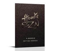 YJJECP Hoodie SZN A Boogie Wit Da HoodieWall Decoration Posters Waterproof Modern Home Printing Workplace Home Wall Art Easy to InstallFrame-style20x30inch(50x75cm)