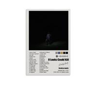 YJJECP If Looks Could Kill-Destroy LonelyWall Decoration Posters Waterproof Modern Home Printing Workplace Home Wall Art Easy to InstallUnframe-style16x24inch(40x60cm)