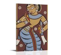 YJJECP Jamini RoyWall Decoration Posters Waterproof Modern Home Printing Workplace Home Wall Art Easy to InstallFrame-style08x12inch(20x30cm)