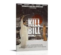 YJJECP Kill BillWall Decoration Posters Waterproof Modern Home Printing Workplace Home Wall Art Easy to InstallFrame-style16x24inch(40x60cm)