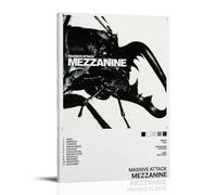 YJJECP Mezzanine by Massive AttackWall Decoration Posters Waterproof Modern Home Printing Workplace Home Wall Art Easy to InstallFrame-style08x12inch(20x30cm)